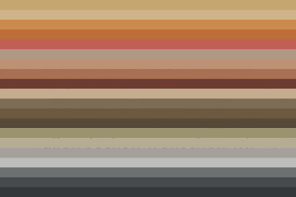 <b>Nude Simplicity – Colours typical of metals, borrowed from nature</b><br />
Gold, silver, bronze, copper or iron are always perceived as being natural – as materials and in their noble colour effect. Depending on the field of application, the colours typical to the material for <b>Metallocryl</b> are used over large areas, in partial areas or for accentuation. In exterior applications the metallic coating is employed as the central coating dominating the building. In interiors the focus is mainly on partial areas and accentuated sections.