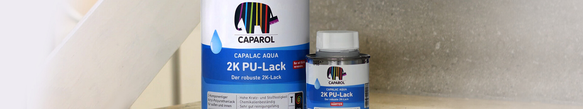 Capalac Aqua 2K PU-Lack