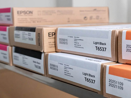 Detailansicht Druckertoner Kartons