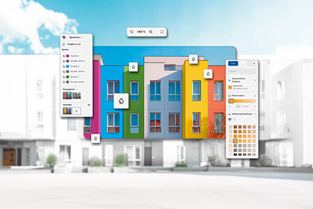 Screenshot Gestaltungssoftware