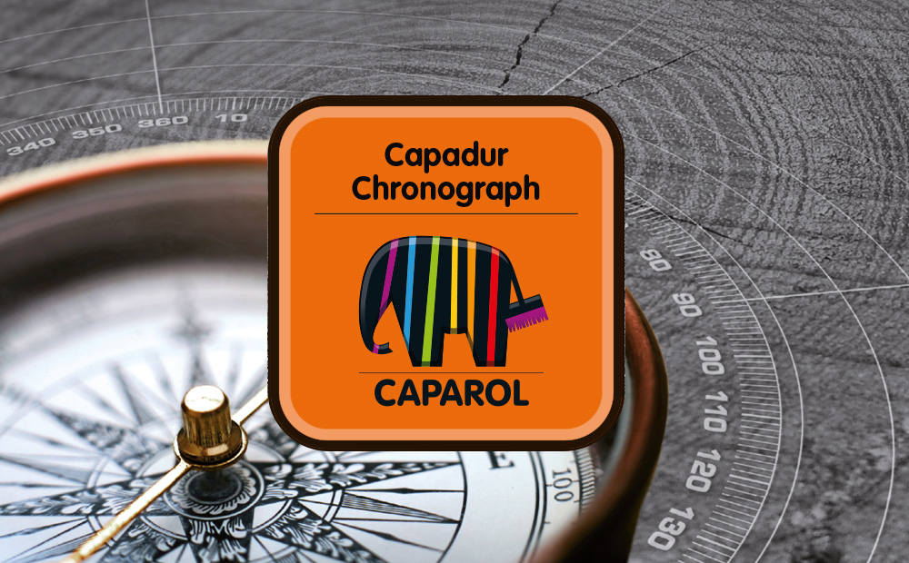 Capadur Holz-Chronograph