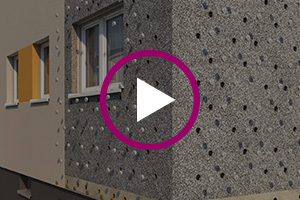 Capatect Fassadensystemaufbau