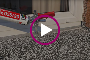 Capatect 2. Dichtebene mit Keilplatte