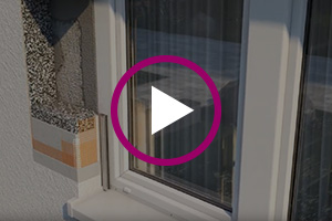 Capatect Fensterposition im Detail