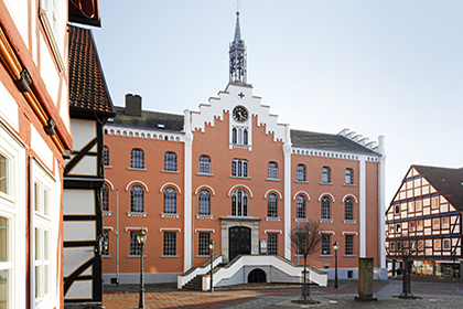 Rathaus in Hofgeismar mit Caparol Silikatfarben