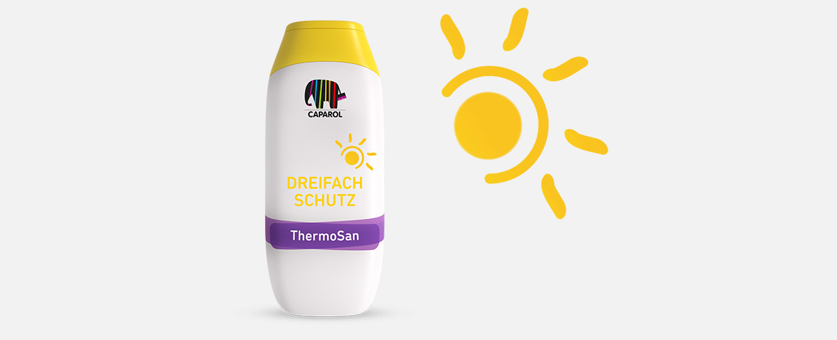 ThermoSan schütz vor UV-Strahlung ThermoSan schütz vor UV-Strahlung