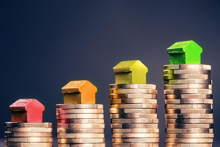 Energieeffiziente Immobilien: Wertsteigerung um durchschnittlich 23%