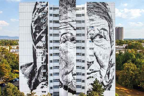 Ein Gesicht, das Geschichten erzählt