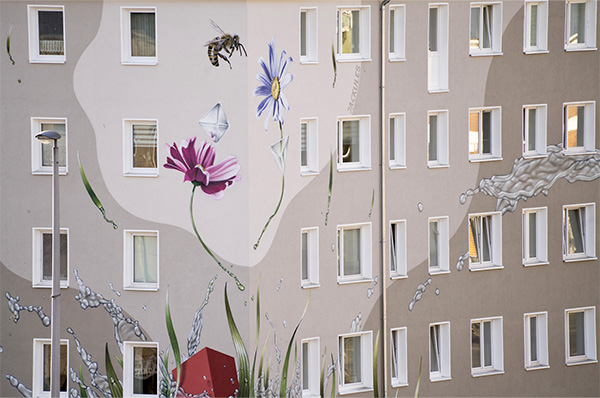 Kassel: Fassadenkunst als Blickfang