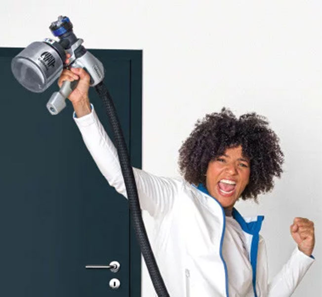 Nebelarme Spritztechnologie