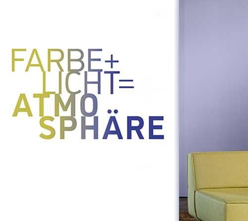 Farbe + Licht = Atmosphäre