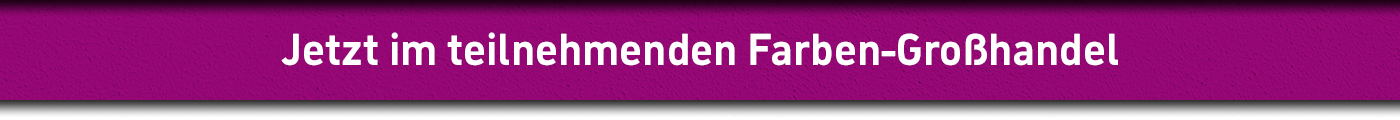 Jetzt im teilnehmenden Farben-Großhandel
