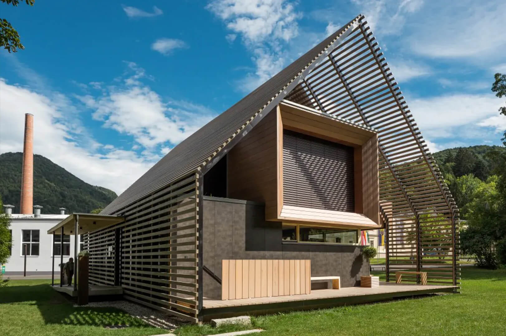 Passivhaus Eisenstraße mit Caparol Holzschutz