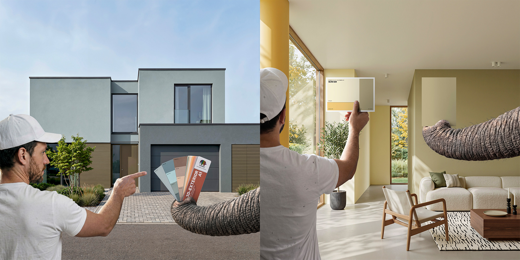 Neue Farbfächer 3D-EXTERIOR A1 & 3D-INTERIOR