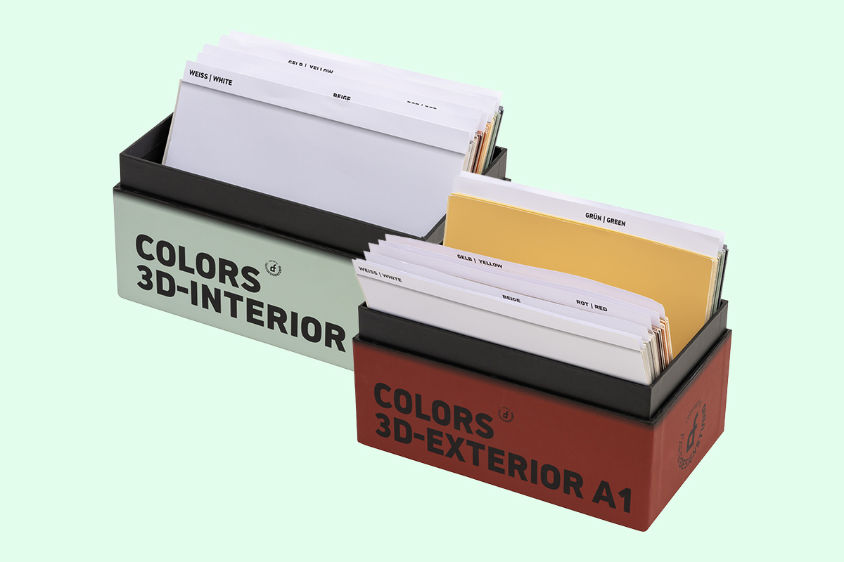 Box COLORS 3D-INTERIOR und Box COLORS 3D-EXTERIOR A1