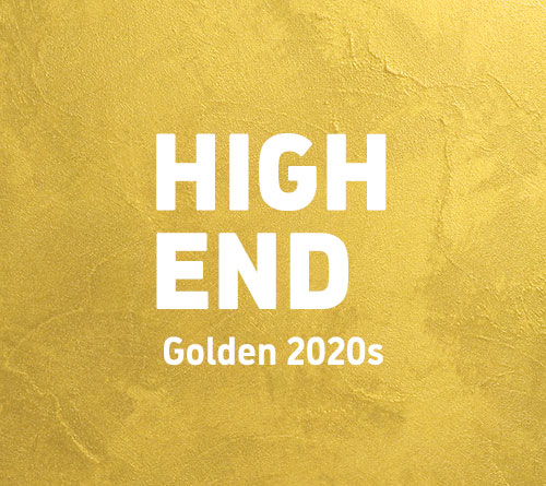 Glamouröse Oberflächen in warmer Metalloptik im Trend