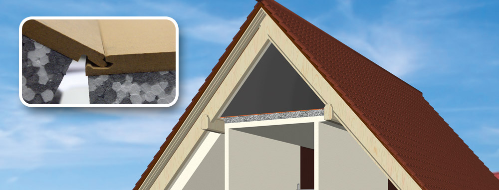 420x160px-Dachboden-Detail Dachböden dämmen mit CapaClick