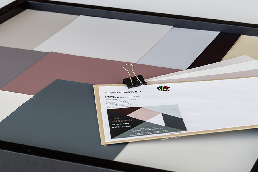 Farbtonblätter im DIN A5 Format