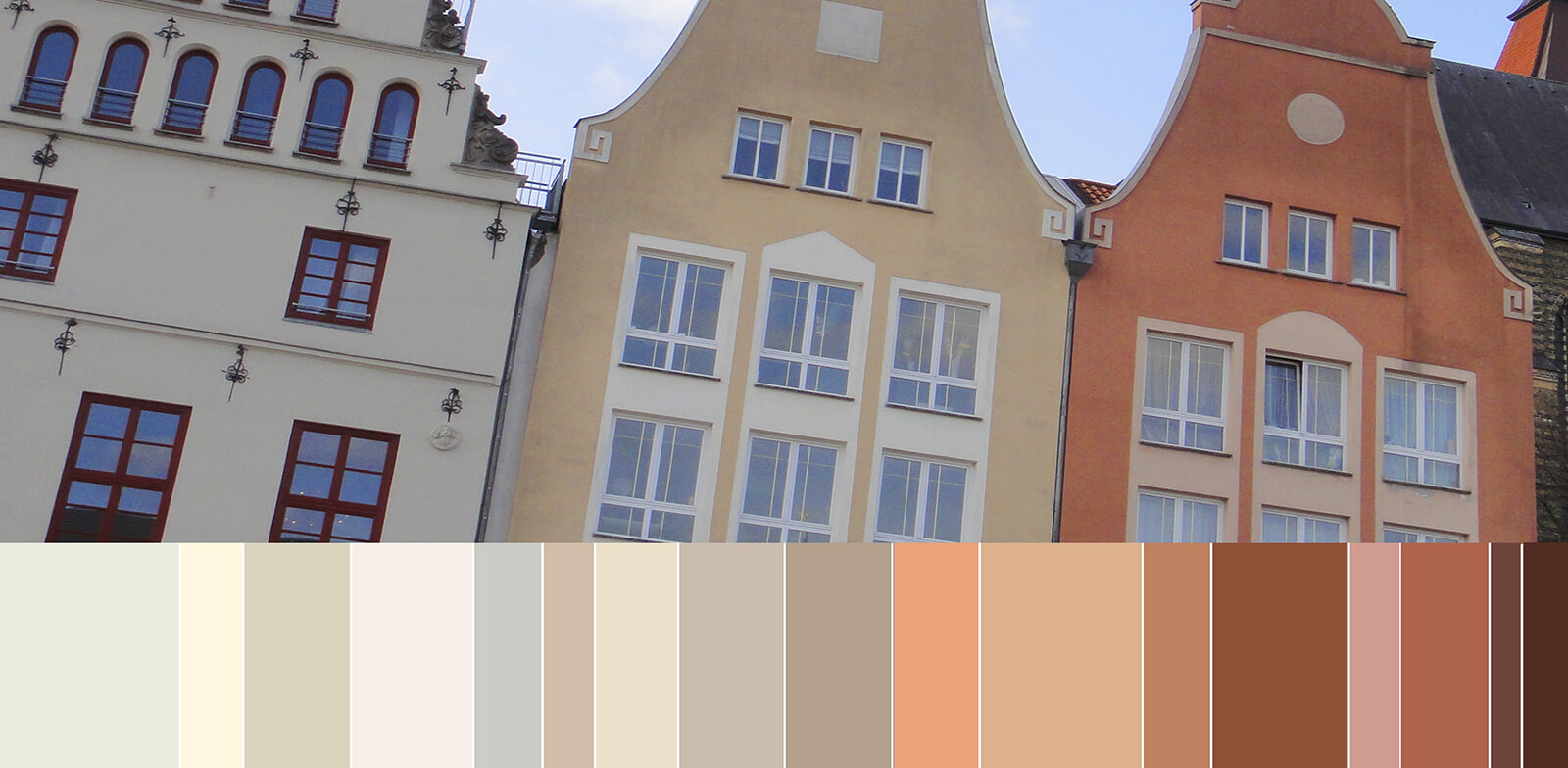 Fassadenfarben Nord Deutschland