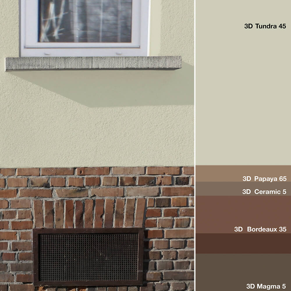 Naturstein trifft Farbe