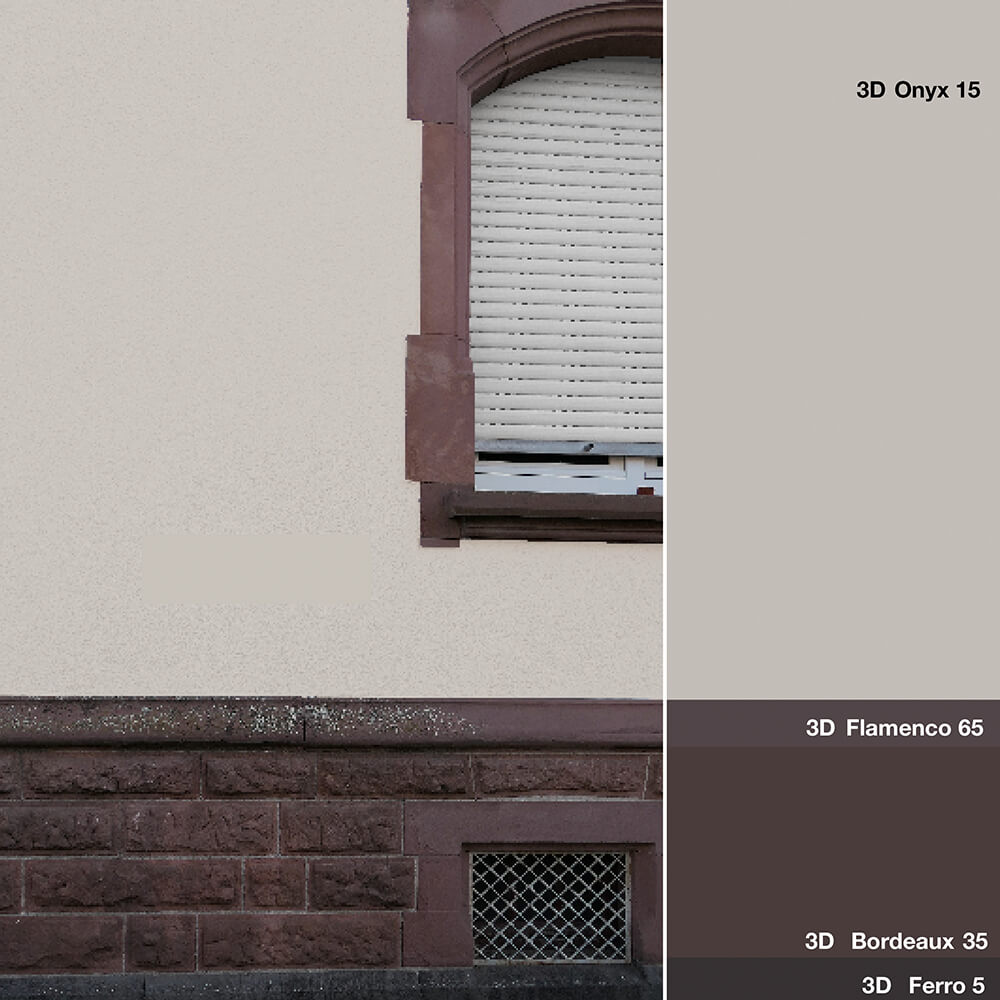 Naturstein trifft Farbe