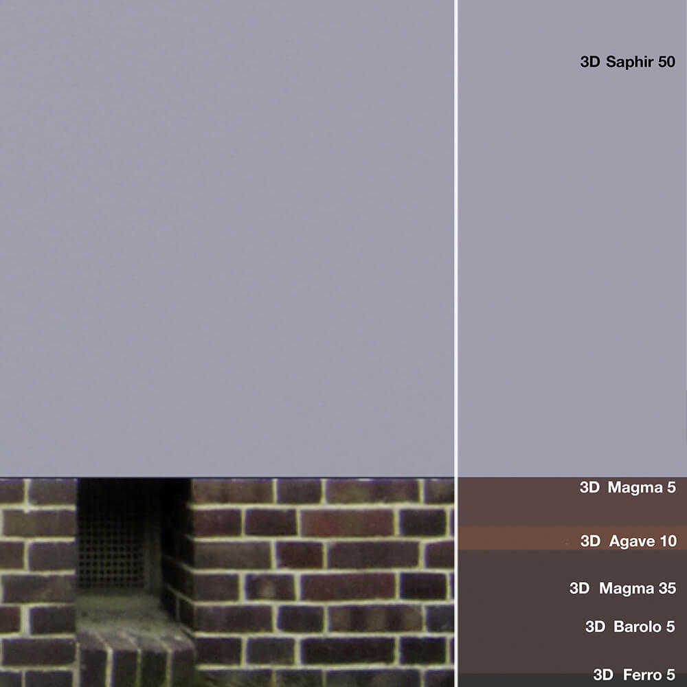 Naturstein trifft Farbe