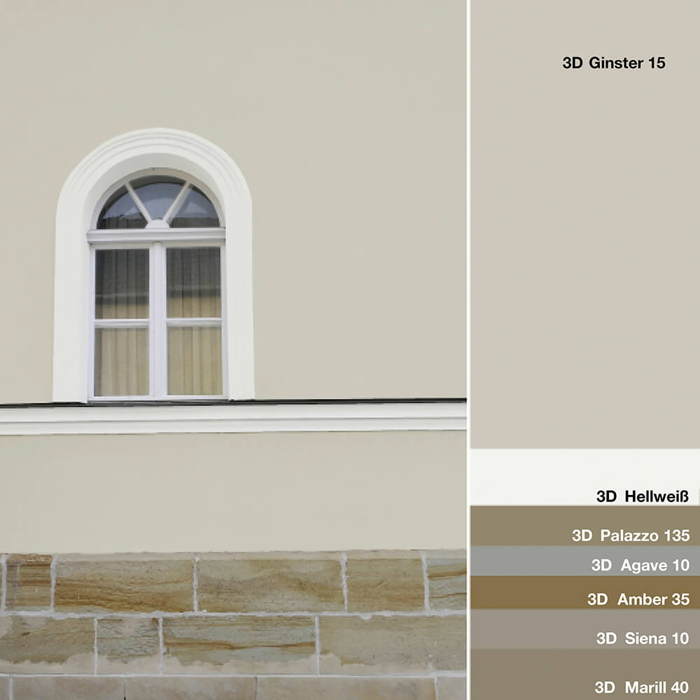 Naturstein trifft Farbe