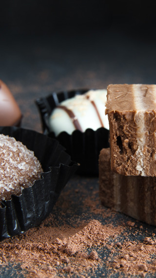 Sinneserlebnis belgische Schokolade